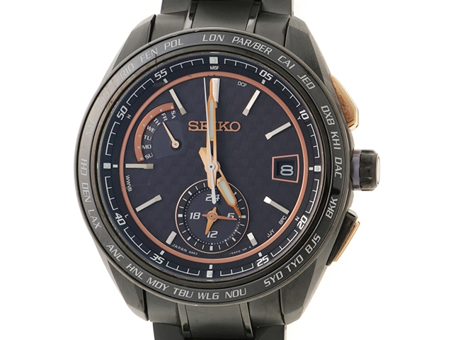 未使用 SAGA263 セイコー ブライツ ブラック×ローズゴールド チタン BRIGHTZ ☆新品正規品☆『SEIKO BRIGHTZ』セイコー ブライツ