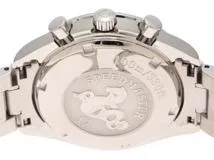 OMEGA　オメガ　スピードマスター・デイト　3210.50　SS　ブラック　メンズ　自動巻き2121000021517【432】