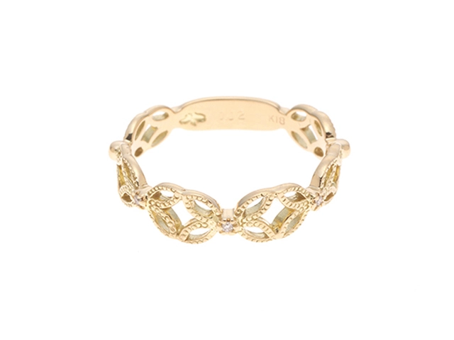 72N4940S】K18 天然ダイヤモンド リング 11号 72N4940S】K18 天然