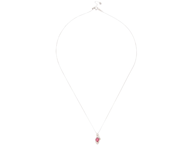 JEWELRY ノンブランド ジュエリー ネックレス PT850 ルビー/ダイヤモンド【431】
