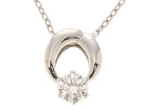 ESTELLE　エステール　ネックレス　PT850/PT900　ダイヤモンド　約2.7g　2121000025331　【205】