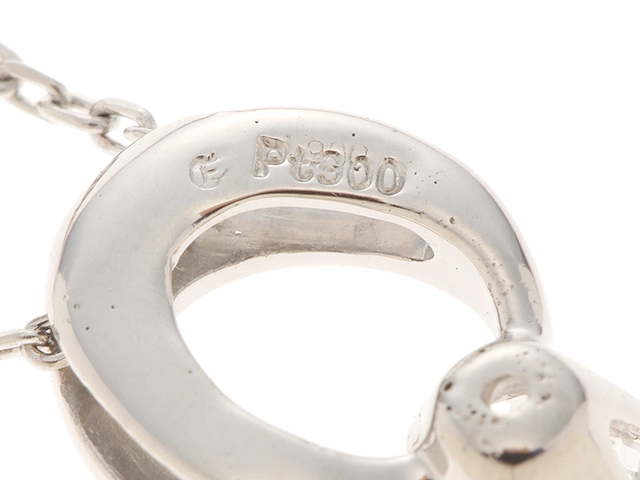 ESTELLE　エステール　ネックレス　PT850/PT900　ダイヤモンド　約2.7g　2121000025331　【205】