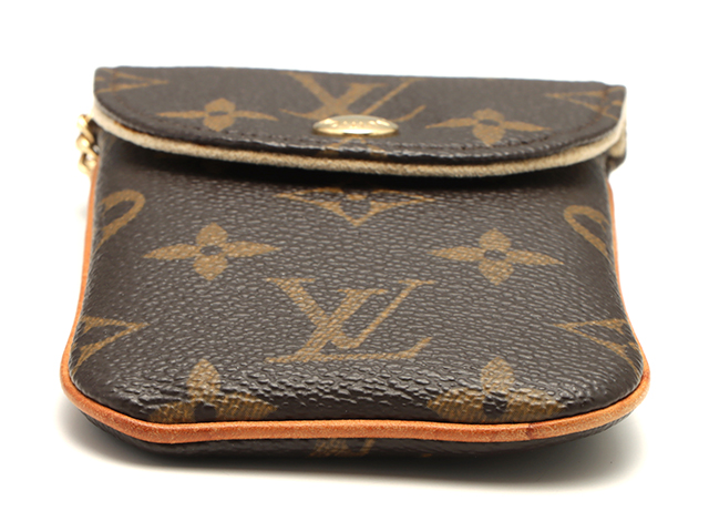 希少‼️ LOUIS VUITTONルイヴィトン　モノグラム　エテュイテレフォンヌ ルイヴィトンエテュイ テレフォンヌMM 14145 ブラウン