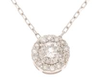 JEWELRY ノンブランドジュエリー ネックレス PT900/PT850 プラチナ ダイヤモンド 0.27ct 【460】2121000028714