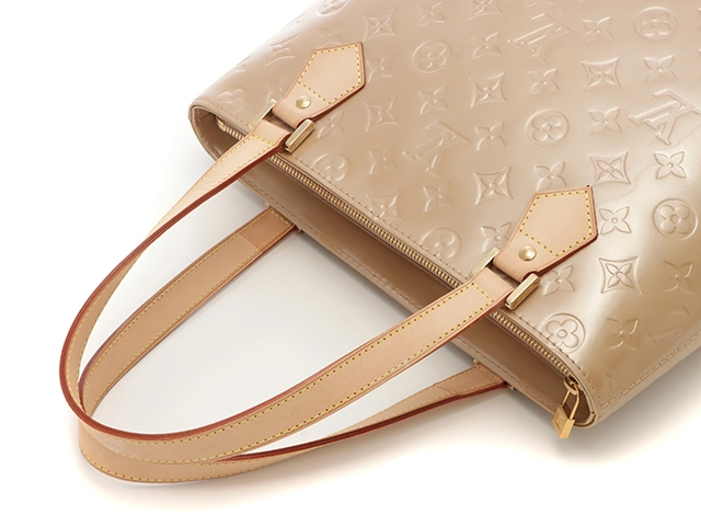 LOUIS VUITTON ルイヴィトン ヒューストン ヴェルニ ノワゼット M91340 【431】 2121000029162