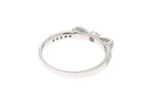 JEWELRY　ジュエリー　 リング　K18　ホワイトゴールド　11号  　ダイヤモンド0.23   　約2.3g  　2141000145402【208】