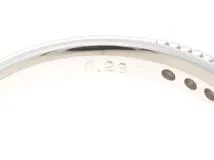 JEWELRY　ジュエリー　 リング　K18　ホワイトゴールド　11号  　ダイヤモンド0.23   　約2.3g  　2141000145402【208】
