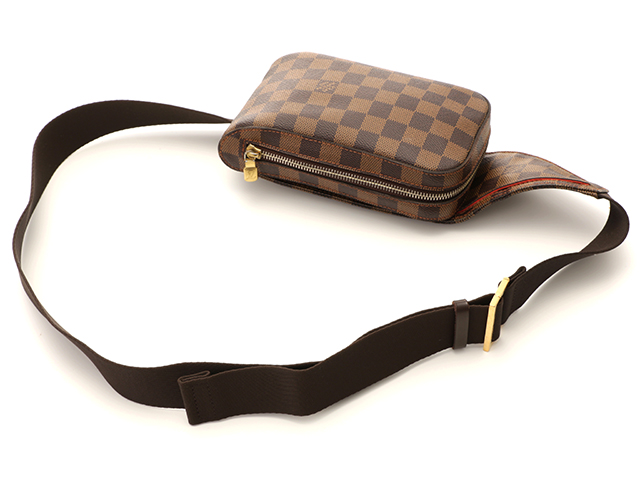 LOUIS VUITTON ルイヴィトン ボディバッグ ジェロニモス ダミエ エベヌ