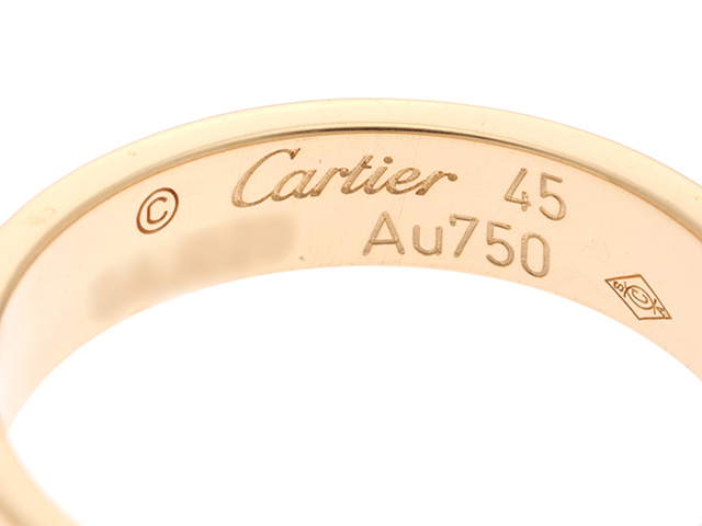 Cartier カルティエ リング ミニラブリング ウェディングリング
