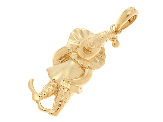 JEWELRY ノンブランドジュエリー トップ 人形 K18イエロー