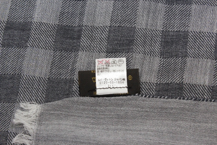 ✦ヴィトン✦　ダミエ　フリンジストール　難あり louis-vuitton-damier-buffalo-