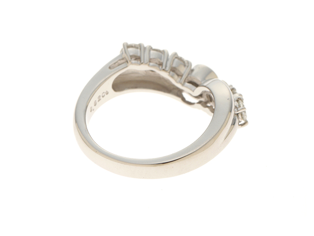 MIKIMOTO ミキモト リング 指輪 ダイヤモンド プラチナ PT950 0.62ct 9号 7.0g【472】HFの購入なら「質」の