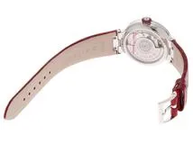 BVLGARI ブルガリ　レディース オートマチック　ルチェア LUW33C6GDLD/11 シルバー11PD文字盤 Dベゼル WG/レザー【472】HK