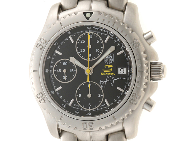 タグホイヤー CT2115 リンク メンズ 時計 コマ レンタル商品【CT2115.BA0550】TAG HEUER リンク クロノグラフ