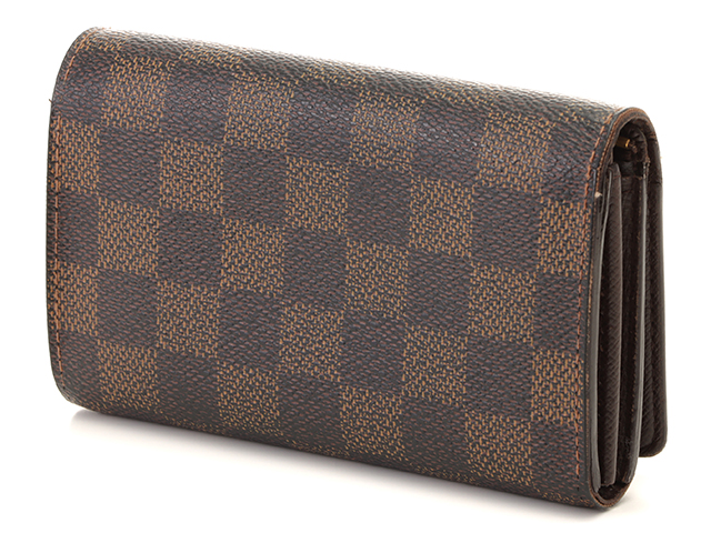 ルイヴィトン ポルトフォイユ・トレゾール ダミエ N61736 財布 【431