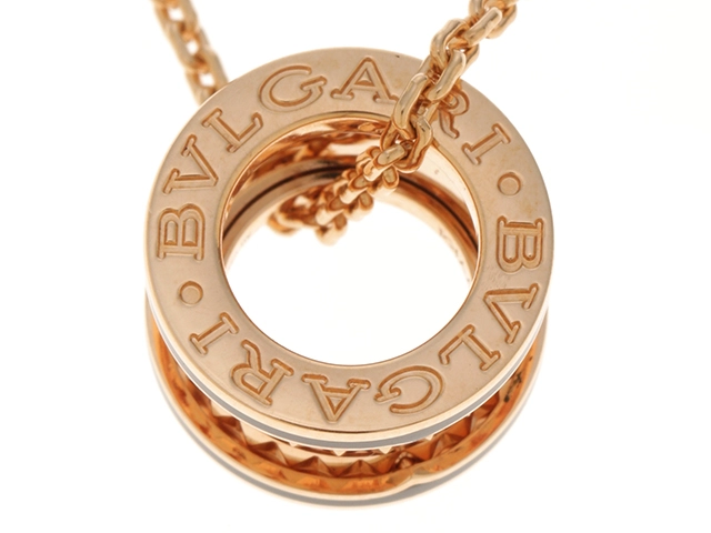 BVLGARI ブルガリ B-zero1ロックネックレス 358054 PG/CE 約15.8g 【430】2141000308074  の購入なら「質」の大黒屋（公式）