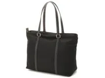 ネット限定】 PRADA プラダ トートバッグ ナイロン／カーフ ブラック 【888】 2141000320373 C の購入なら「質」の大黒屋（公式）