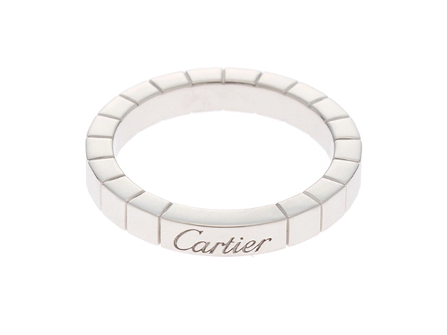Cartier　カルティエ  ラニエール  リング 　WG　ホワイトゴールド   約6.0g #52【432】2141000320991