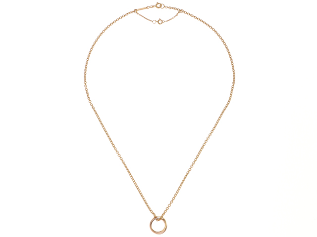Cartier カルティエ トリニティネックレス 3カラー YG/WG/PG 8.8