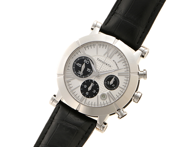TIFFANY&Co. アトラス ジェント クロノ デイト メンズ 腕時計
