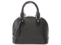 LOUIS VUITTON　ルイヴィトン　アルマBB　M40862　エピ　ノワール　ハンドバッグ　2wayショルダーバッグ　2141000329529【207】