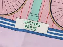 HERMES エルメス スカーフ カレ70 LES BECANES パルム ヴューローズ