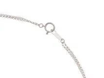 JEWELRY　ジュエリー　ネックレス  K18WG  D1.02  5.5ｇ　【471】N