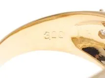 JEWELRY　ジュエリー　 　リング　K18イエローゴールド　　ダイヤモンド3.00　 　7.1g　＃11　2141000340173【472】H