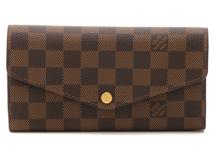LOUIS VUITTON ルイヴィトン ポルトフォイユ･サラ 長財布 ダミエ N63209【434】