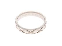 CHANEL　シャネル　ココクラッシュリング　プラチナ950　約4.9g　約7.5号　2141000351926　【205】