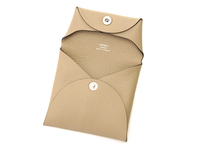 HERMES　エルメス　バスティア ベージュマルファ/SV　刻印B【431】2141000358338