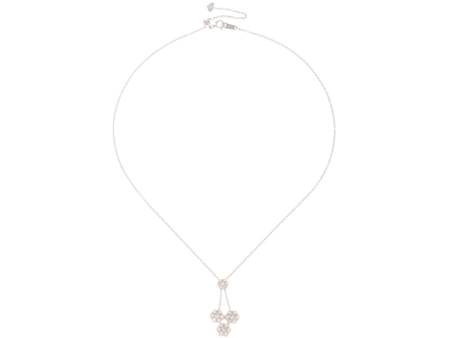 JEWELRY ジュエリー ネックレス K18 ホワイトゴールド ダイヤモンド1.00ct 約4.5g 2141000358420【432】