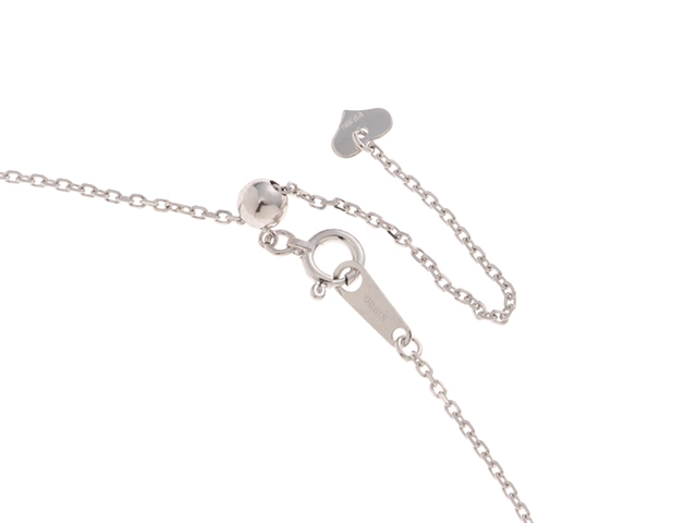 JEWELRY ジュエリー ネックレス K18 ホワイトゴールド ダイヤモンド1.00ct 約4.5g 2141000358420【432】