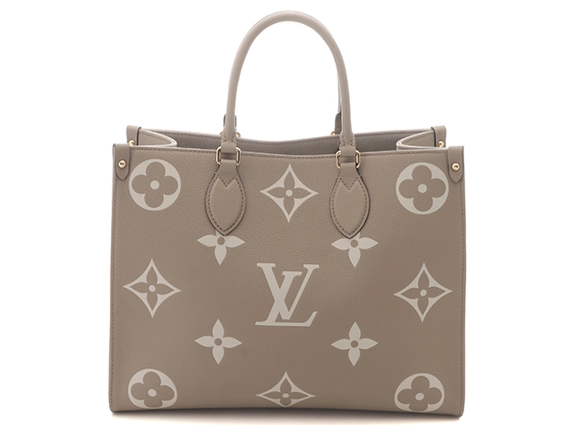シーズンオフ大特価❗️ルイヴィトン、ミュール　24センチ LOUIS VUITTON ルイ・ヴィトン オンザゴーMM 2way M45494 バイカラー
