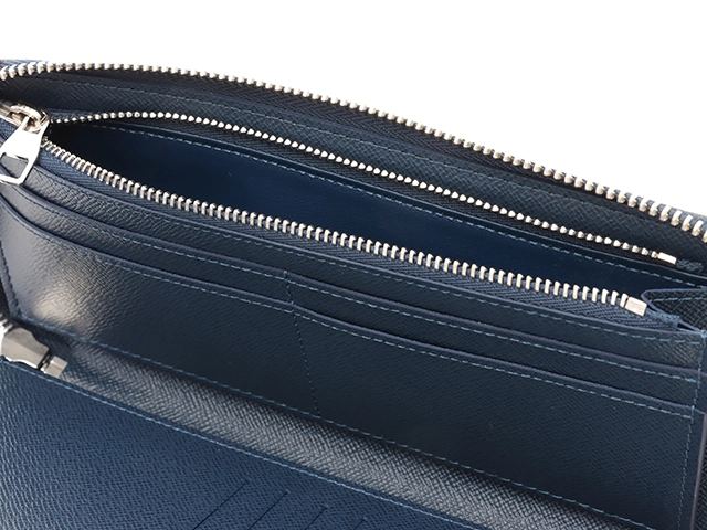 LOUIS VUITTON ルイ・ヴィトン ジッピー・ウォレット・ヴェルティカル タイガ・オセアン M32837 長財布 2141100096932 【205】