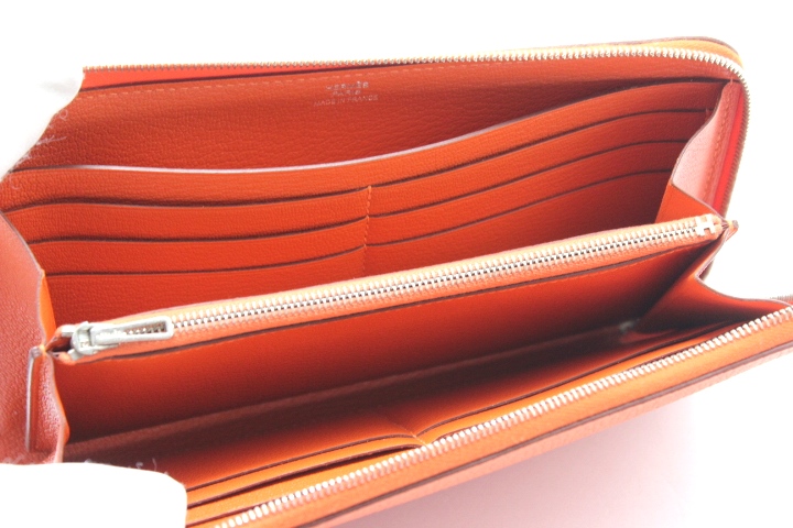 HERMES エルメス アザップロング ラウンドファスナー長財布 066410CK9J フー トゴ X刻印 【460】