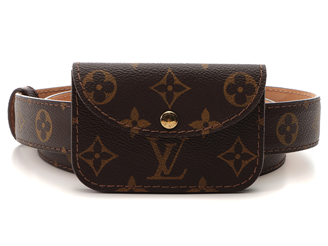 LOUIS VUITTON　ルイヴィトン　サンチュール・ポシェットソロ　ポーチ付きベルト　モノグラム　M6948W3030  2141100463741【430】