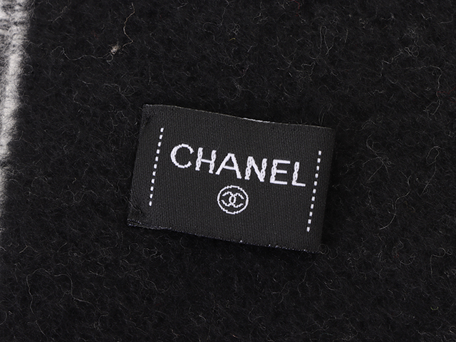 CHANEL シャネル 小物 ココマークロゴストール マフラー ストール 大判