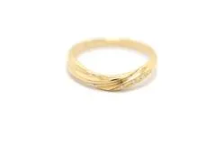 JEWELRY ノンブランドジュエリー リング 指輪 K18 ゴールド ダイヤモンド 0.02ct 10号 【460】2141100487501