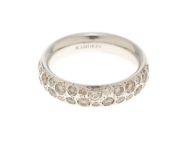 【最終値下げ】KASHIKEY ダイヤモンド1.00ct指輪ブラウンゴールド