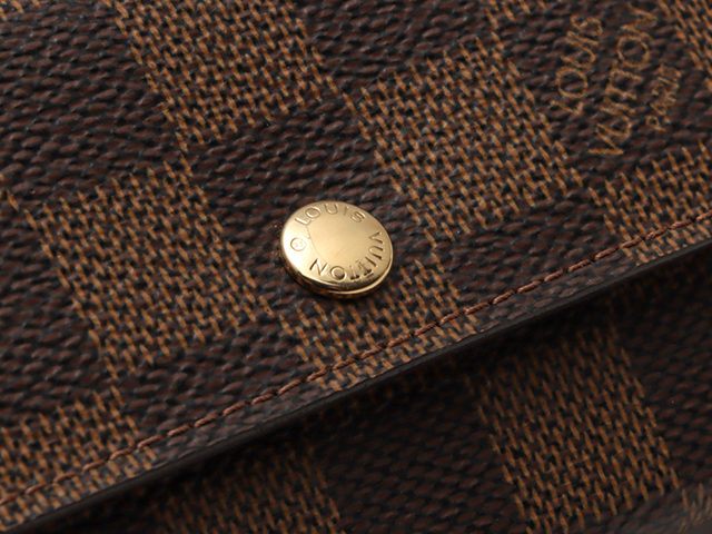 LOUIS VUITTON ダミエ エベヌ ポルトモネプラ コインケース内外極美 LOUIS VUITTON - □中古□ ルイヴィトン ポルトモネプラ 小銭