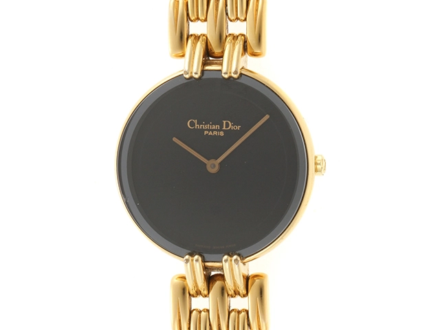 【動作OK】Christian Dior ディオール 腕時計 バギラ ゴールド