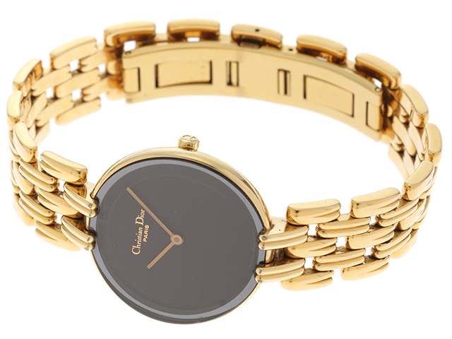 100％の保証 ラウンド バギラ Dior 専用Christian ゴールド 564 腕時計 