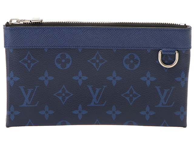 LOUIS VUITTON ルイヴィトン 小物 ポシェット ディスカバリーPM クラッチバッグ ポーチ タイガラマ コバルト M30278【473】