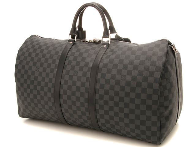 ルイヴィトン キーポル・バンドリエール55 ダミエ・グラフィット