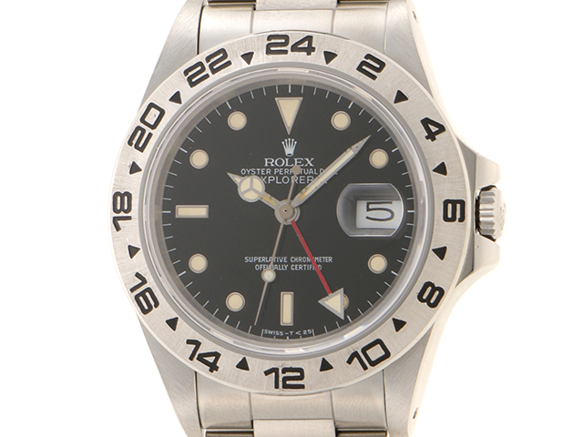 16710 ブラック ROLEX（ロレックス）GMTマスターII 赤黒ベゼル