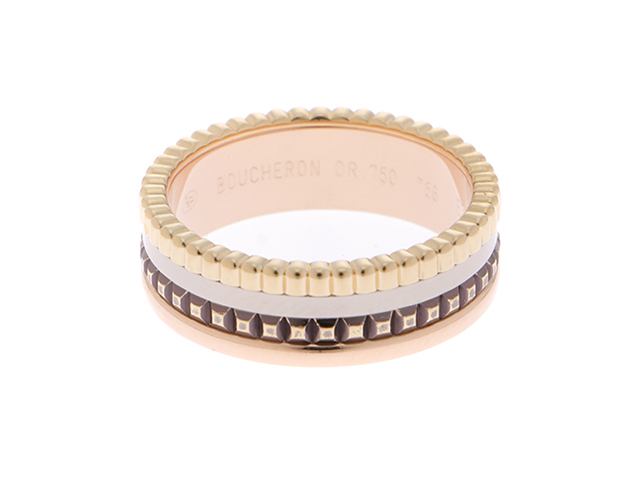 BOUCHERON ブシュロン JRG00290 クラシックリング 4カラー ホワイト