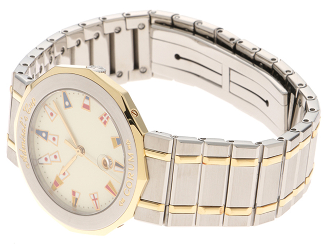 CORUM コルム 腕時計 アドミラルズカップ 99.810.21 YG/SS