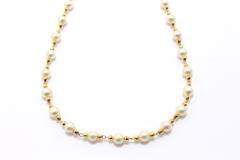JEWELRY ノンブランドジュエリー ネックレス K18 ゴールド パール 真珠 【460】2141100569603