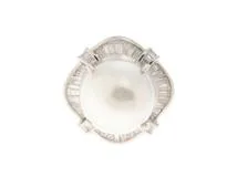 JEWELRY ジュエリー リング PT900プラチナ サイズ#7 パール
